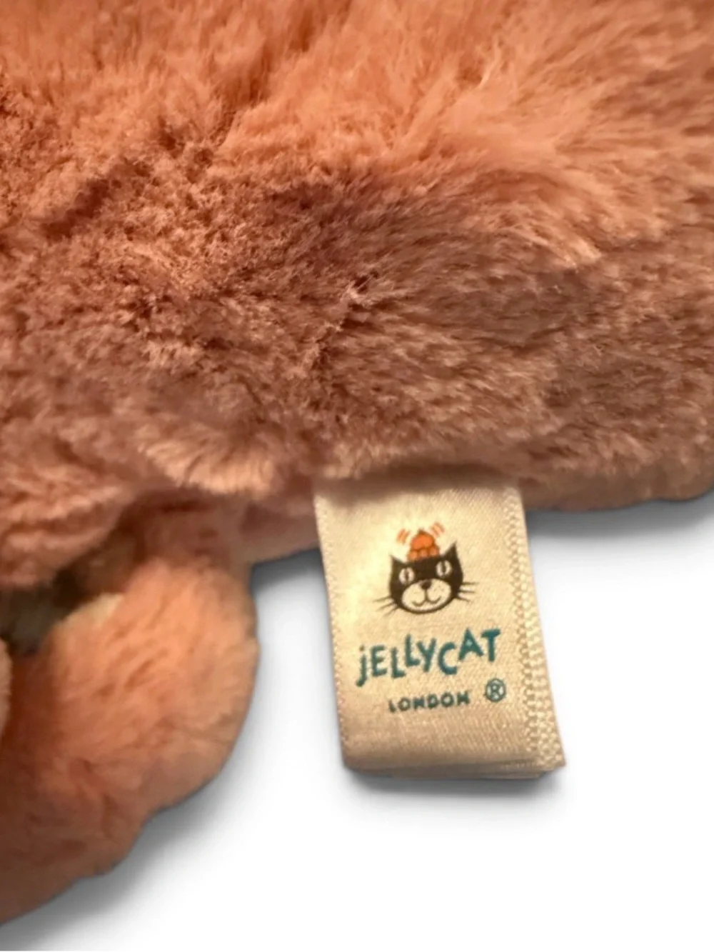 Jellycat London Little Odell Octopus Plush Peach Apricot Pink Blush Sea Creature